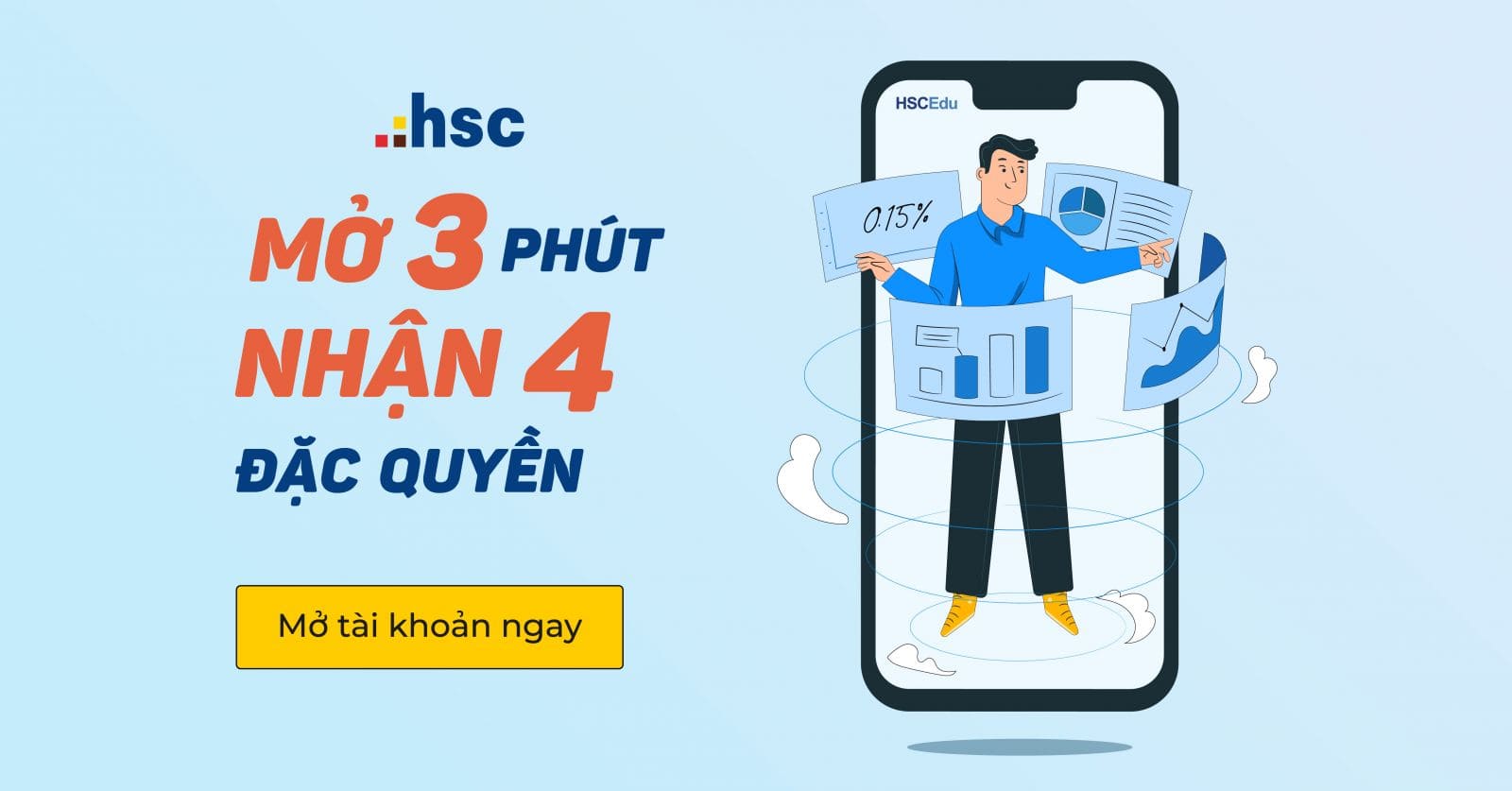 Mở tài khoản HSC