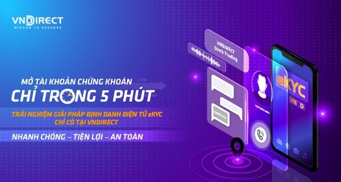 Mở tài khoản Vndirect Online