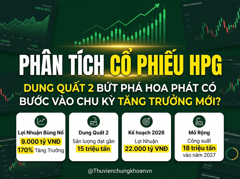 Nhận định cổ phiếu HPG: Động lực tăng trưởng mới từ Dung Quất 2 và chiến lược mở rộng đa ngành
