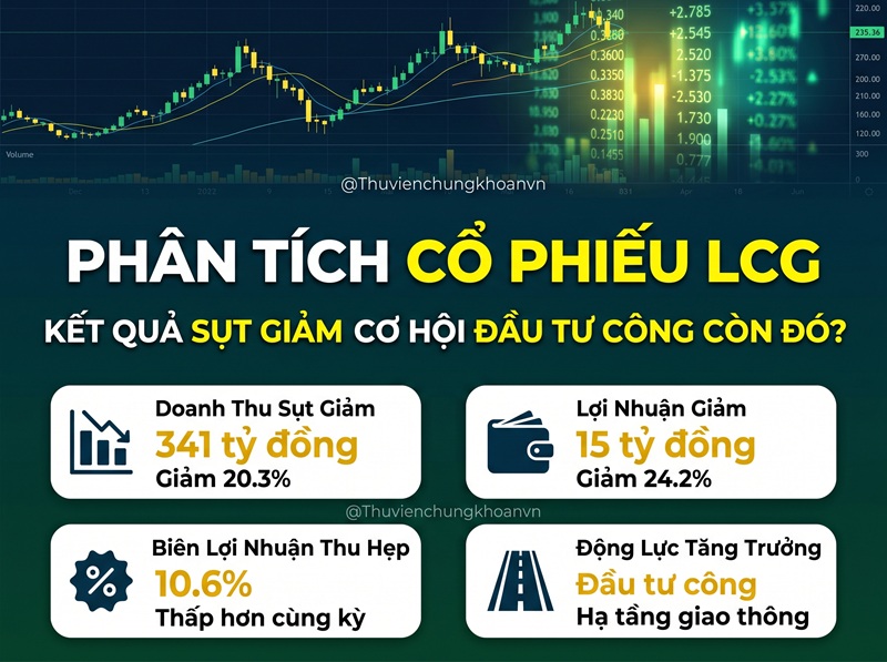 Nhận định cổ phiếu LCG: Áp lực ngắn hạn và kỳ vọng từ đầu tư công